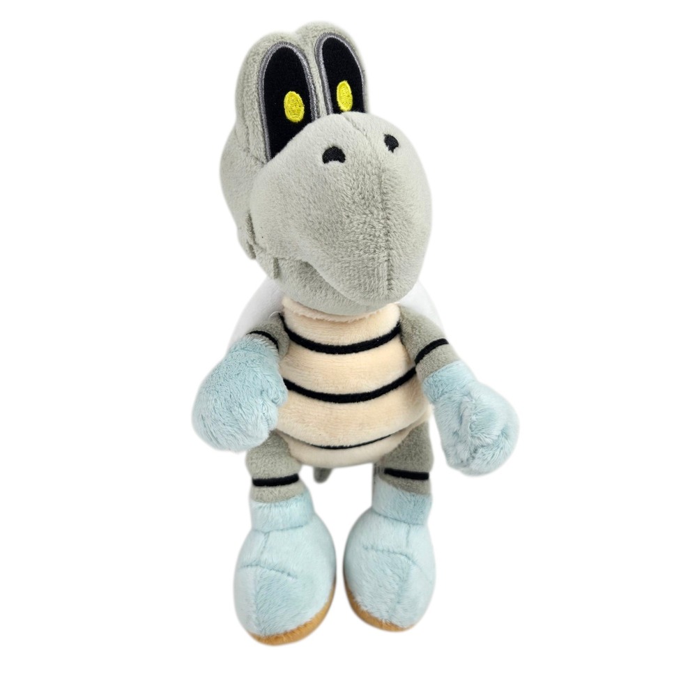 Super Mario All Star Collection Dry Bones 8" Plush Stuffed Animal 2017 NWOT